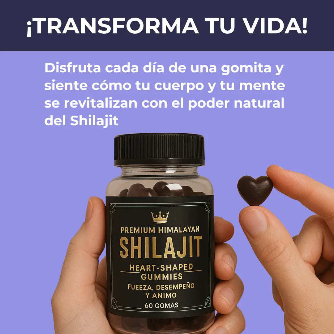 Gomitas Shilajit Packaging