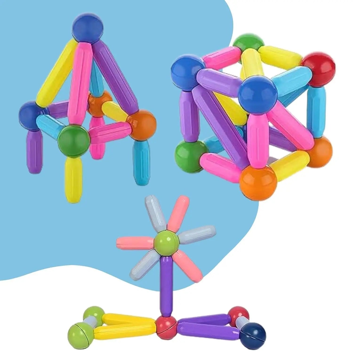 Bloques Magnéticos Conectando