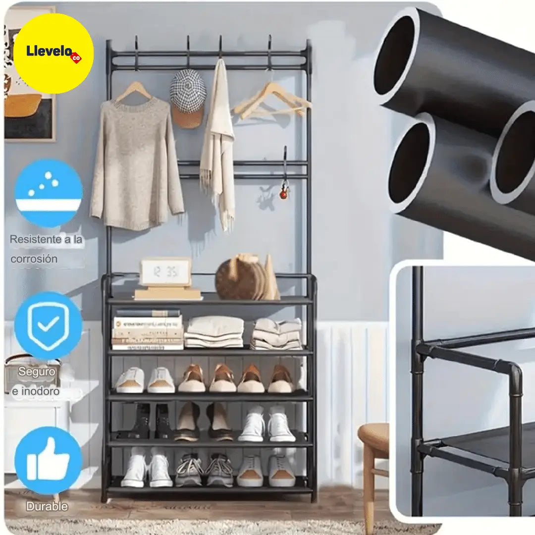 Organizador de Ropa y Zapatos Detalle