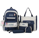 Kit Bolso Escolar para niñas Completo 5 EN 1