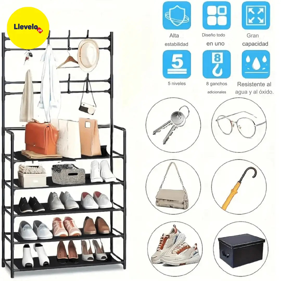 Organizador de Ropa y Zapatos Detalle