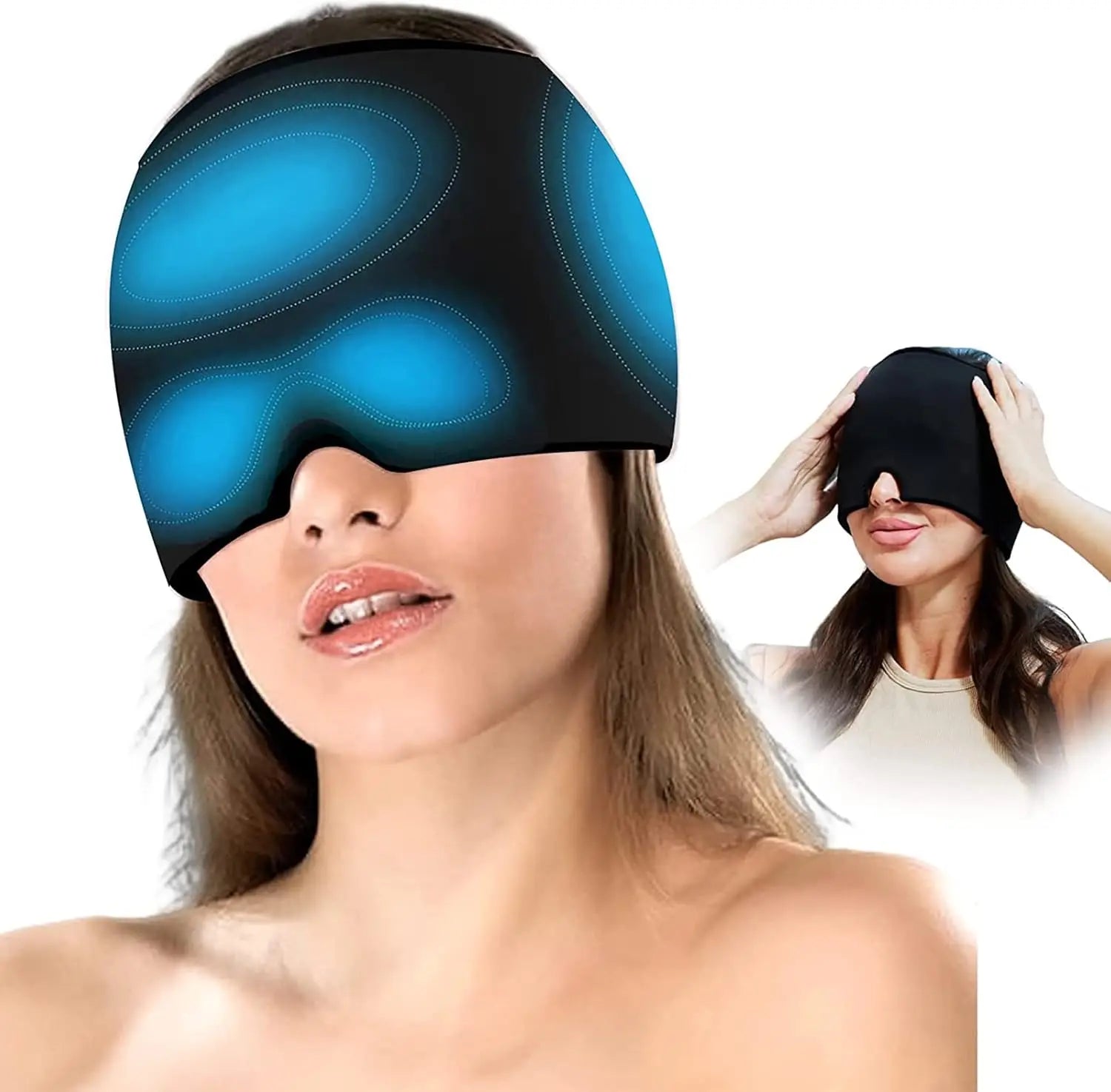 Gorro Gel Alivio Migraña Dolor cabeza