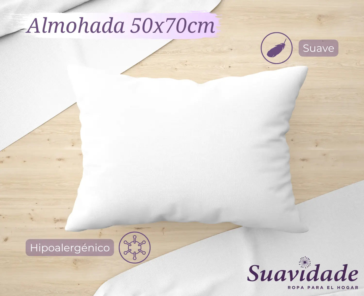 Almohada 50x70 frontal