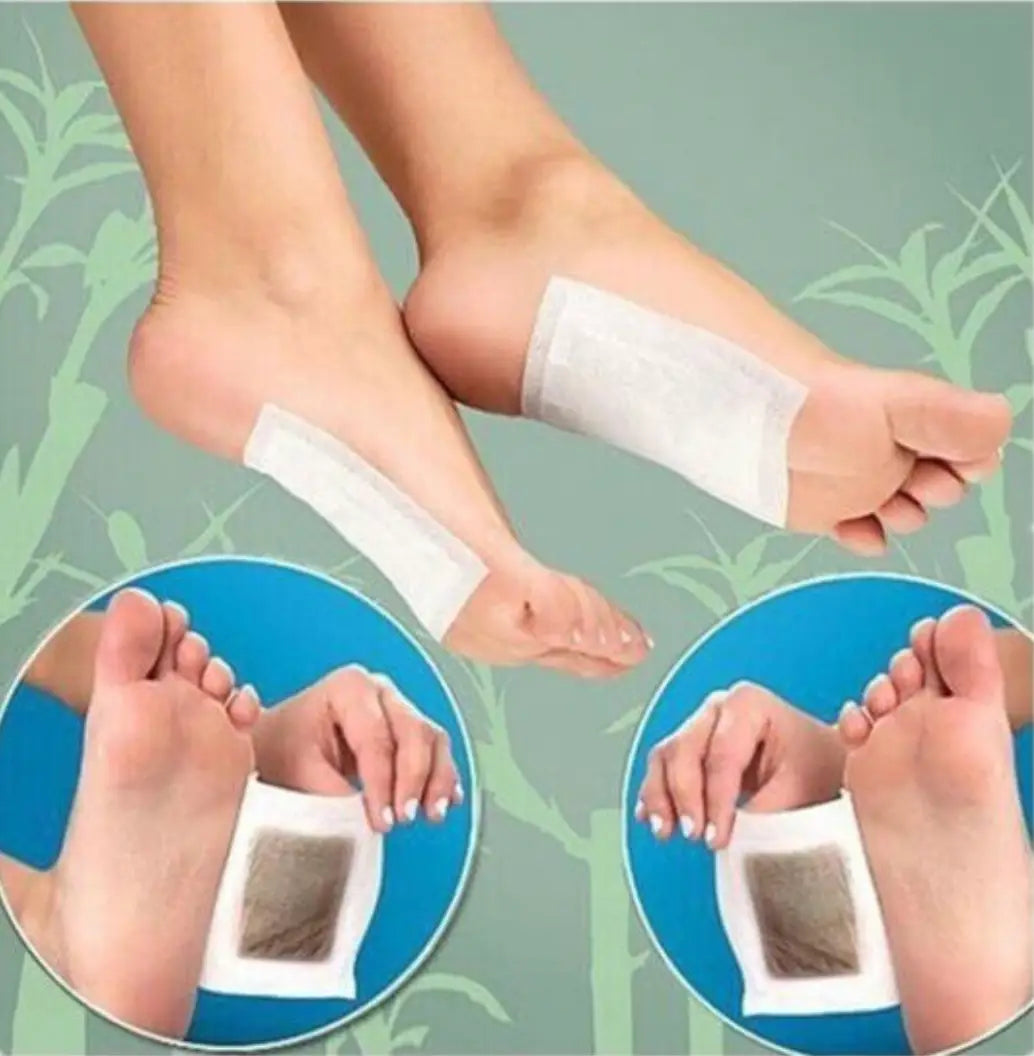 Parches Detox Kinoki para pies CajaX10