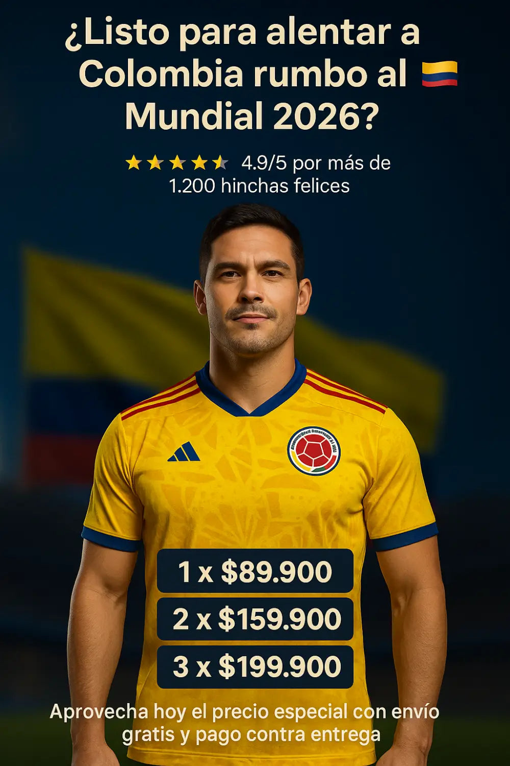 Imagen Camiseta Colombia 1