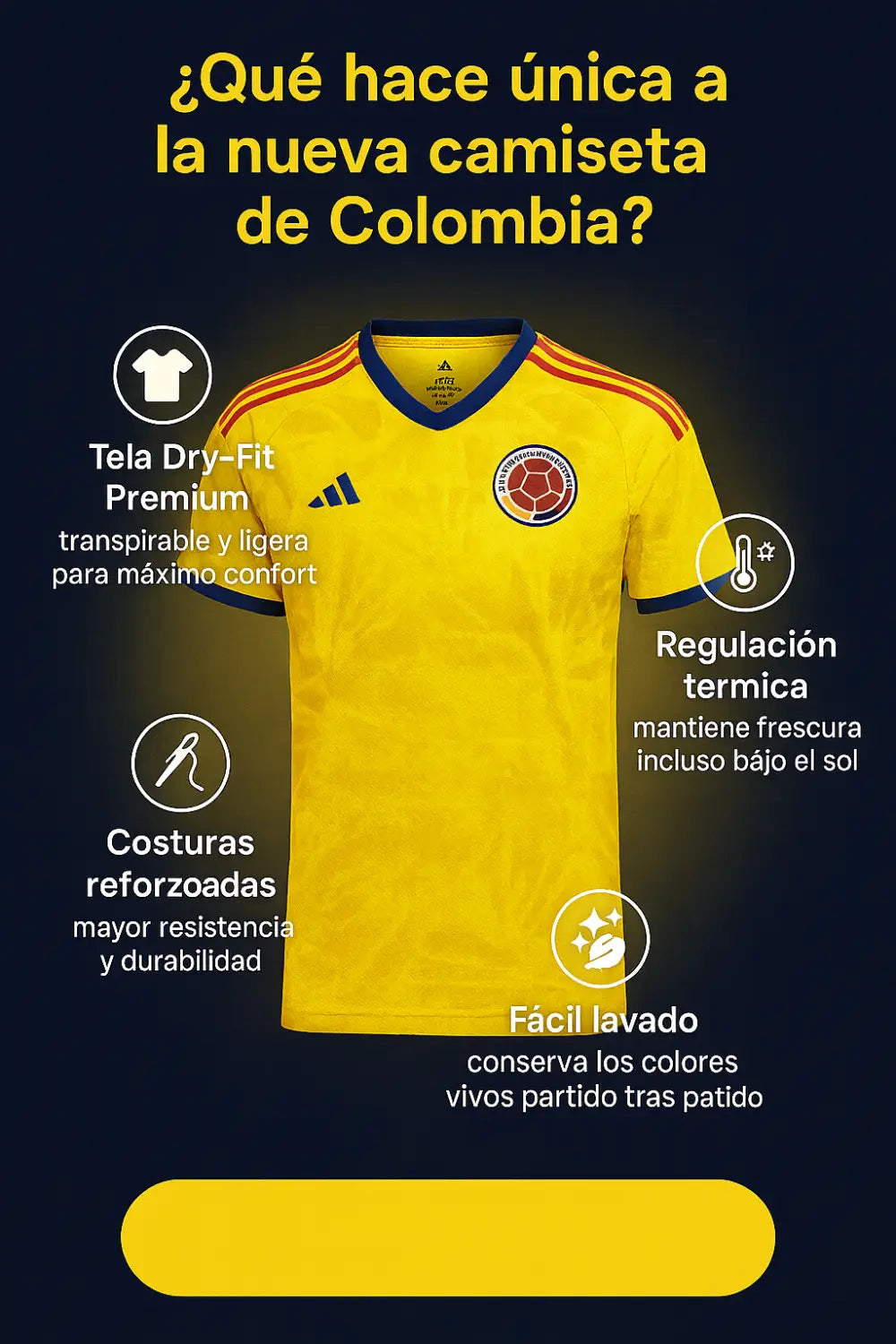 Imagen Camiseta Colombia 4