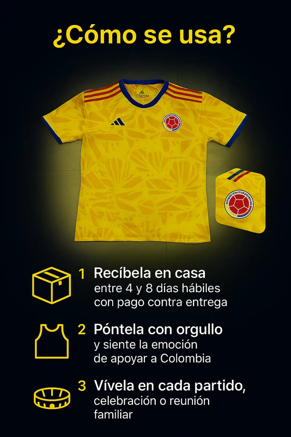 Imagen Camiseta Colombia 6