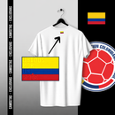 Camiseta Sel. Colombia - 1 - BLANCA