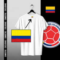 Camiseta Sel. Colombia - 1 - BLANCA