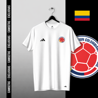 Camiseta Sel. Colombia - 1 - BLANCA