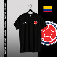 Camiseta Sel. Colombia - 1 - NEGRA
