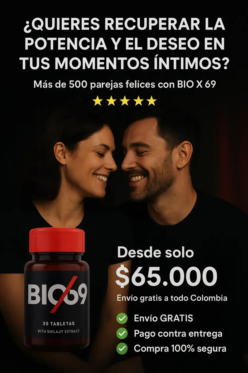 Potenciador sexual BIOX69
