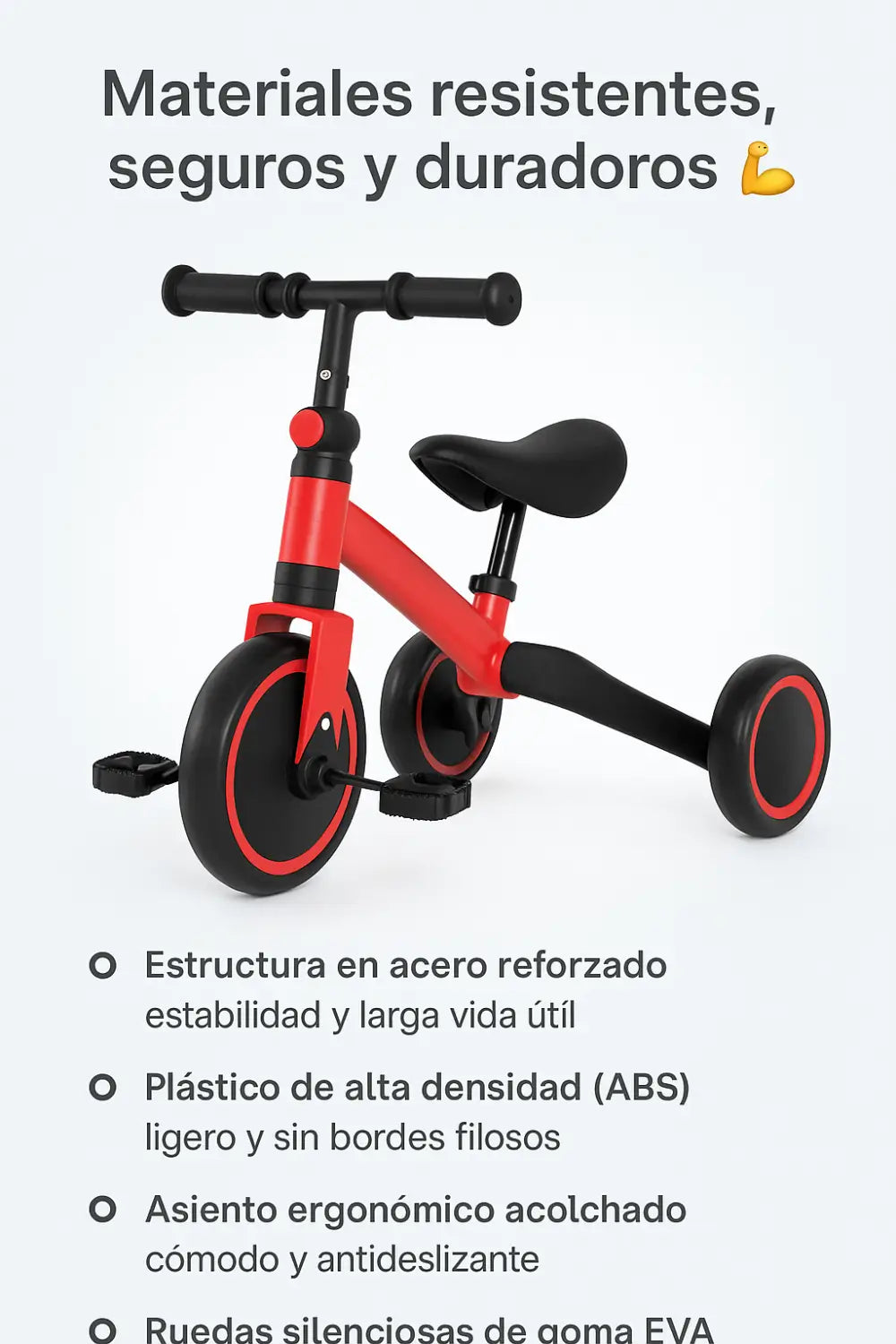 TRICICLO para bebés 3 en 1