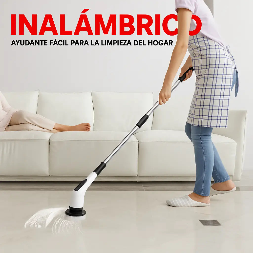 Cepillo de Limpieza Eléctrico Recargable