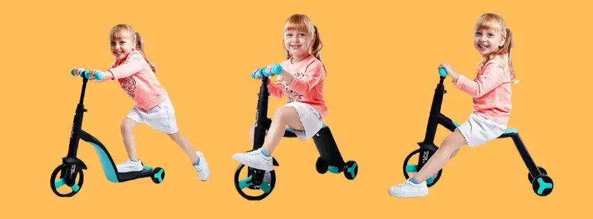 Patineta Infantil 3 en 1 Con Luces