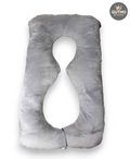 Almohada de Embarazo Térmica gris Bienestar