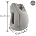 Almohada Inflable De Viaje Avion Carro - Gris - Hogar