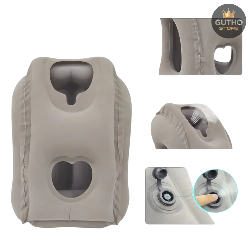 Almohada Inflable De Viaje Avion Carro - Hogar