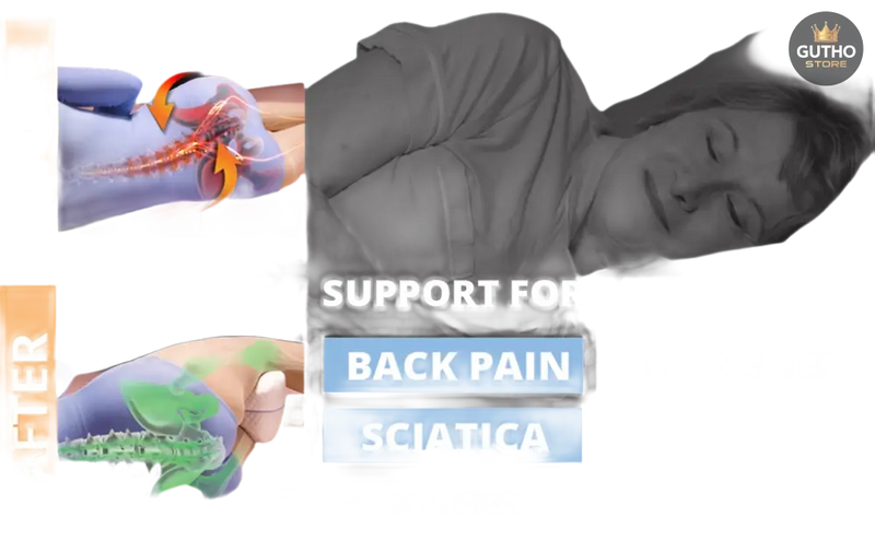 Almohada Ortopédica para pierna y rodilla - Salud