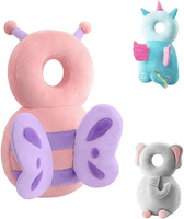 Almohada Protectora Antigolpes para Bebé Mariposa Bebé