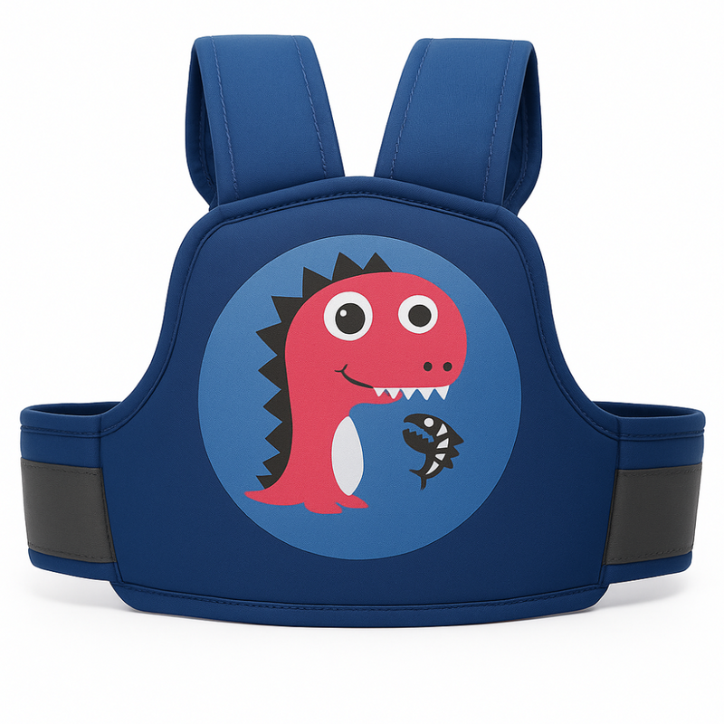 Arnés de Seguridad Infantil - Dino-azul