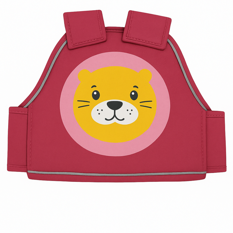 Arnés de Seguridad Infantil - Tigre-vino tinto