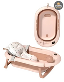 Bañera ballena Con Termometro y cojin Bebé