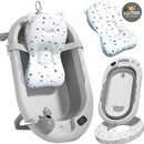 Bañera ballena Con Termometro y cojin Bebé