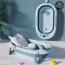 Bañera ballena Con Termometro y cojin Bebé