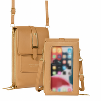 Bolsa Porta Celular Delux - Café - Moda