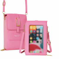 Bolsa Porta Celular Delux - Rosado - Moda