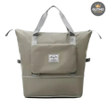 Bolso de Viaje Plegable - Verde Oliva - Ropa Deportiva