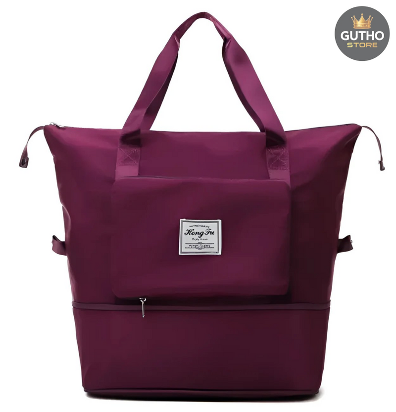 Bolso de Viaje Plegable - Púrpura - Ropa Deportiva