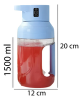 Botella MiniLicuadora Recargable 1500ml - Herramientas
