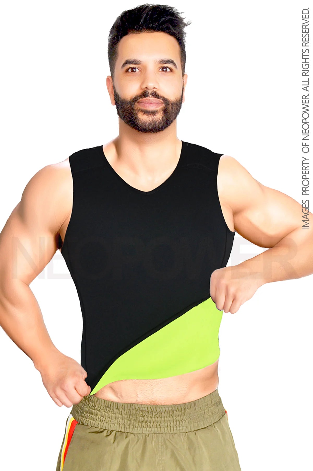 Camisilla lisa Hombre neopreno