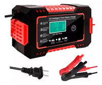 Cargador Bateria Carro Moto 12v Pantalla - Herramientas