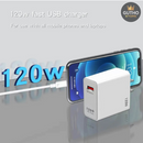Cargador Celular 120w Carga Rapida Pared - Tecnologia