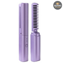 Cepillo Alisador De Cabello ANTI FRIZZ LILA Belleza