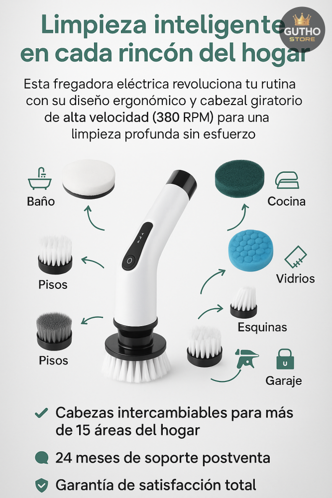 Cepillo de limpieza eléctrico Recargable - Herramientas