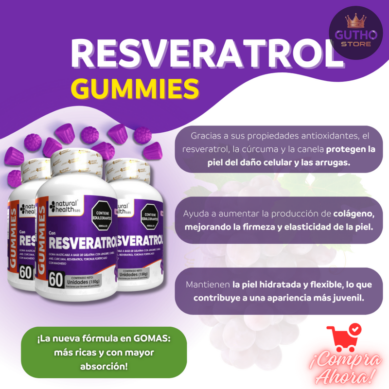 combo resveratrol y ashawagandha gomas Salud