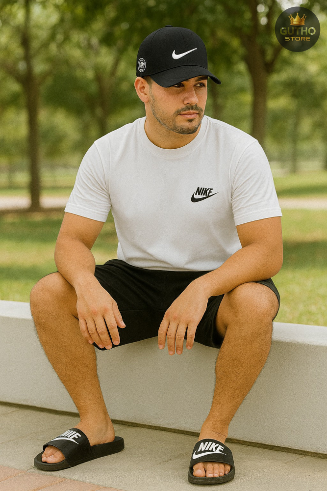 Nike Sandalia Eva $ Gorra Importada Caja Moda