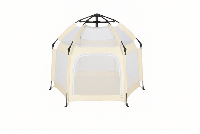 Corral Versátil y Portátil para Bebés - Blanco - Bebé