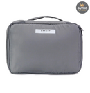 Cosmetiquera Viaje Bolso Maquillaje 2en1 - Gris - Belleza