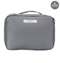 Cosmetiquera Viaje Bolso Maquillaje 2en1 - Gris - Belleza