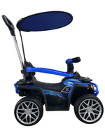 Cuatrimoto Eléctrica con Control y Carpa - azul - Jugueteria