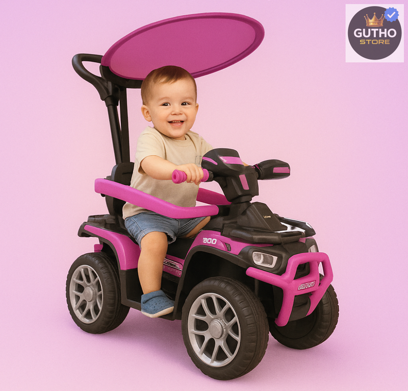 Cuatrimoto Eléctrica con Control y Carpa - Jugueteria