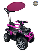 Cuatrimoto Eléctrica con Control y Carpa - rosado - Jugueteria
