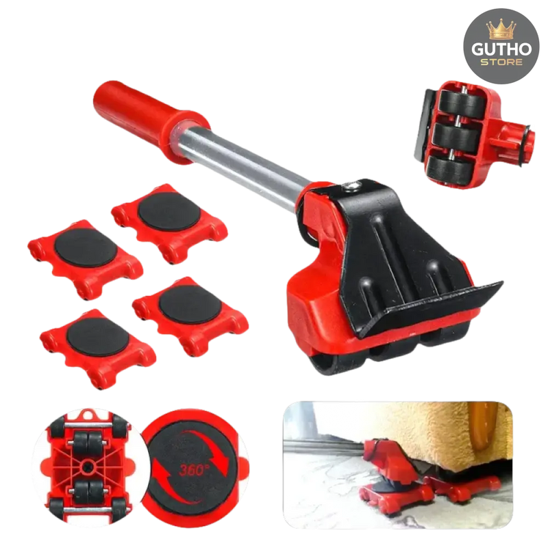 Elevador y Rodillos para Muebles y Electrodomésticos