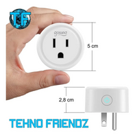 Enchufe Inteligente Wifi Comp Alexa y Go - Tecnologia