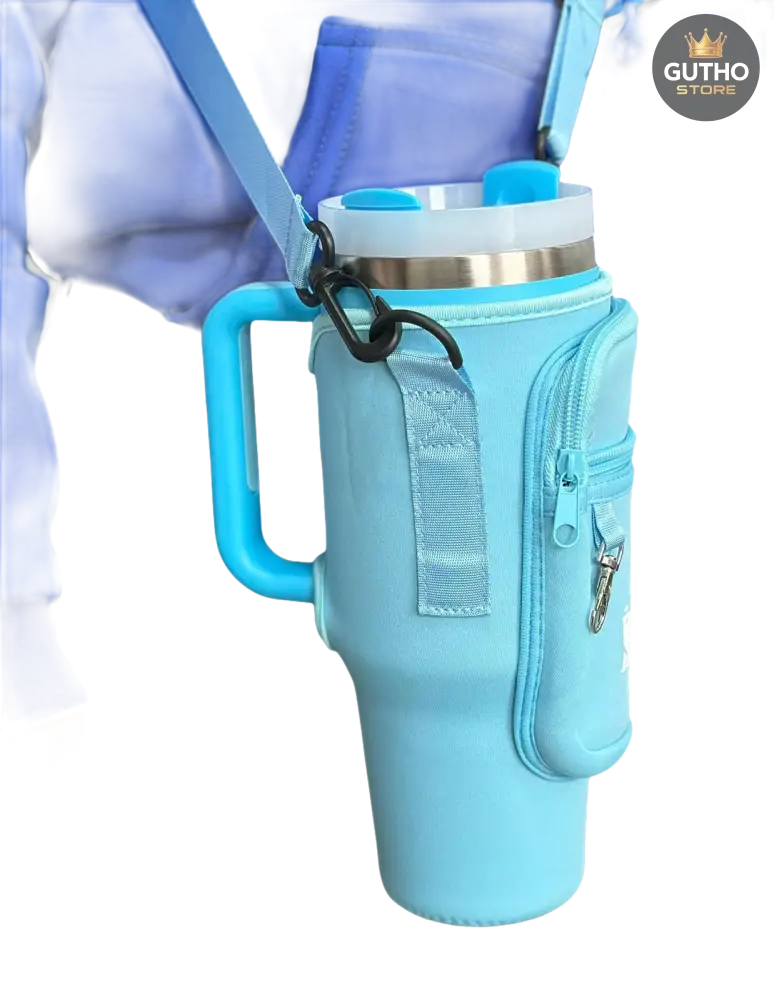 Estuche para Termo Stanley - AZUL AGUAMARINA - Moda